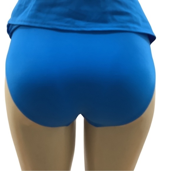 Lands End Blue Size 6 Bikini Bottom With Attached Skirt - Picture 5 of 7